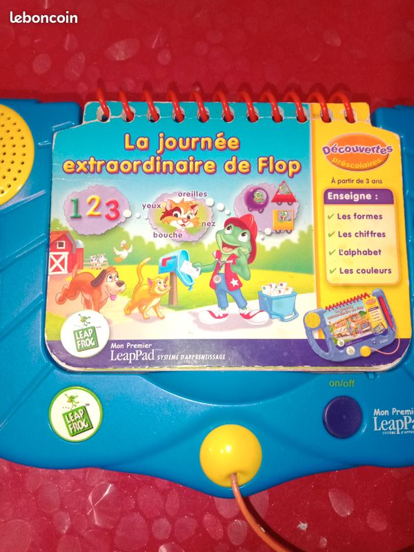 Lot LeapFrog - Mon premier LeapPad + 2 Livrets interactifs (image 2)