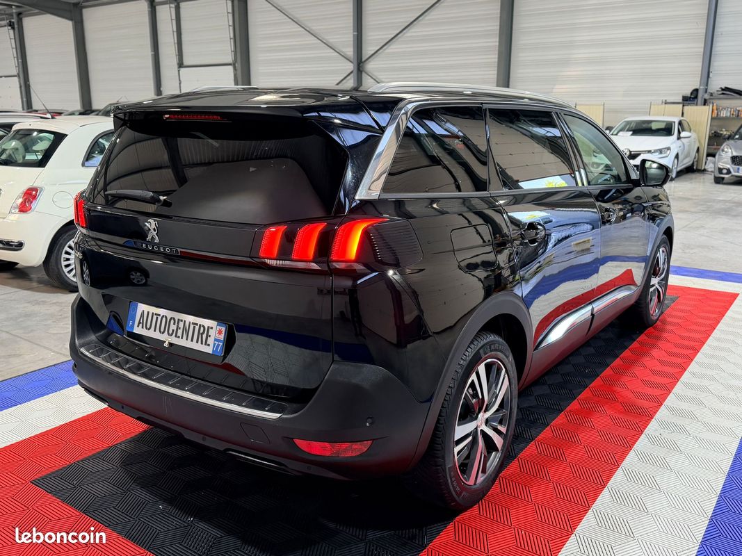 Peugeot 5008 2.0 hdi 180 ch eat 8 allure pack de 1 ere main / carplay / cockpit / hayon electrique / garantie (image 2)