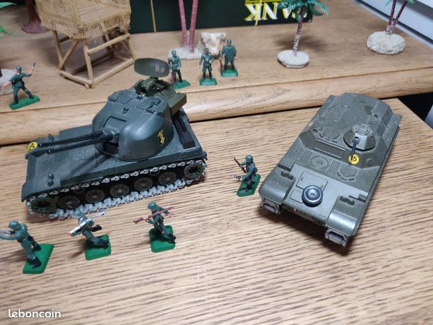 Solido Militaire Armée 1/50 - Char Tank AMX 13 BiTube Anti