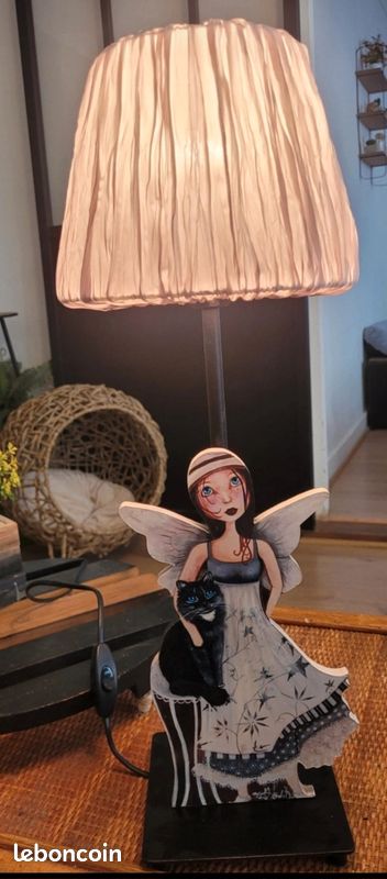 Lampe décorative féerique pièce unique 55 cm (image 1)