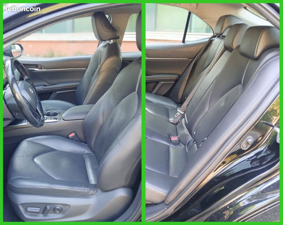 TOYOTA CAMRY Hybride ESSENCE 2.5 L - 218 CH 2WD DYNAMIC BUSINESS - BOITE AUTO – 10/2022 – 181 683 km– 1ère main – TVA récupérable - VO 433 (image 5)