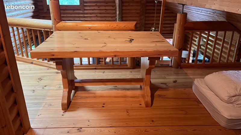 Très belle table monastère en pin massif (image 7)