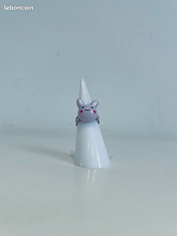 Bague lapin violet (image 1)