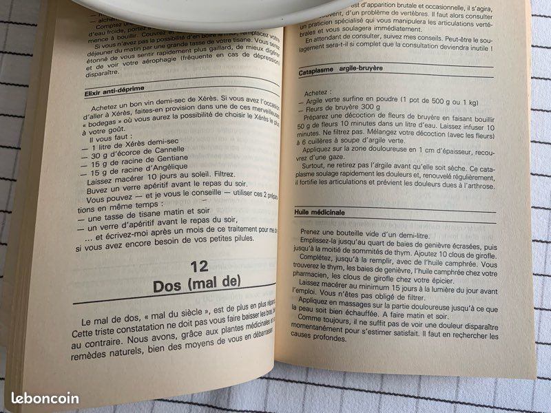 Livre : Tous mes secrets de santé par les plantes, tisanes & médecines naturelles. M. Et R. BONTEMPS (image 10)