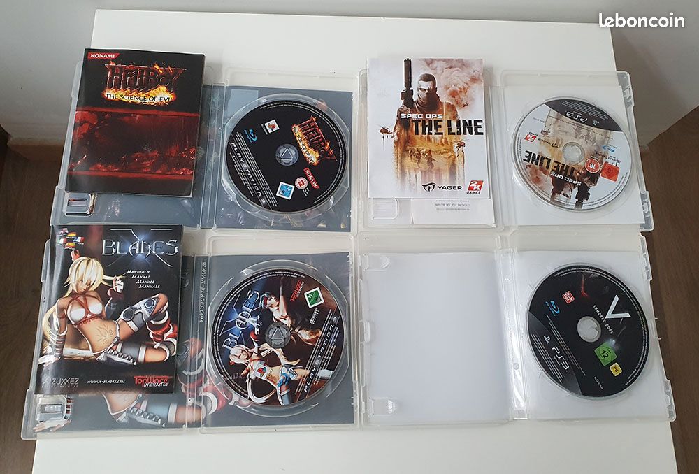 LOT DE 3 JEUX PLAY STATION2 - PS2 - JEU DE COURSE