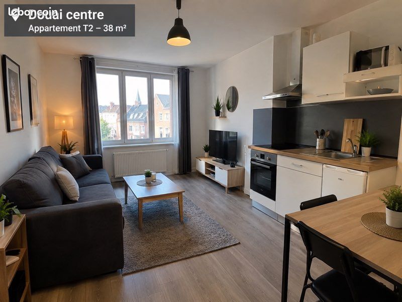 Appartement 2 pièces 38 m² · à Douai · 38 m² · 690 €/mois