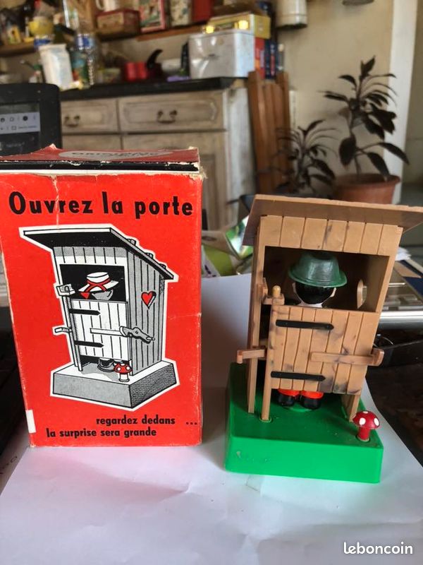 GRANDE MACHINE A Laver Tole Jouet Ancien Mecanique Charlys Valence Poupee 50 EUR 49,00