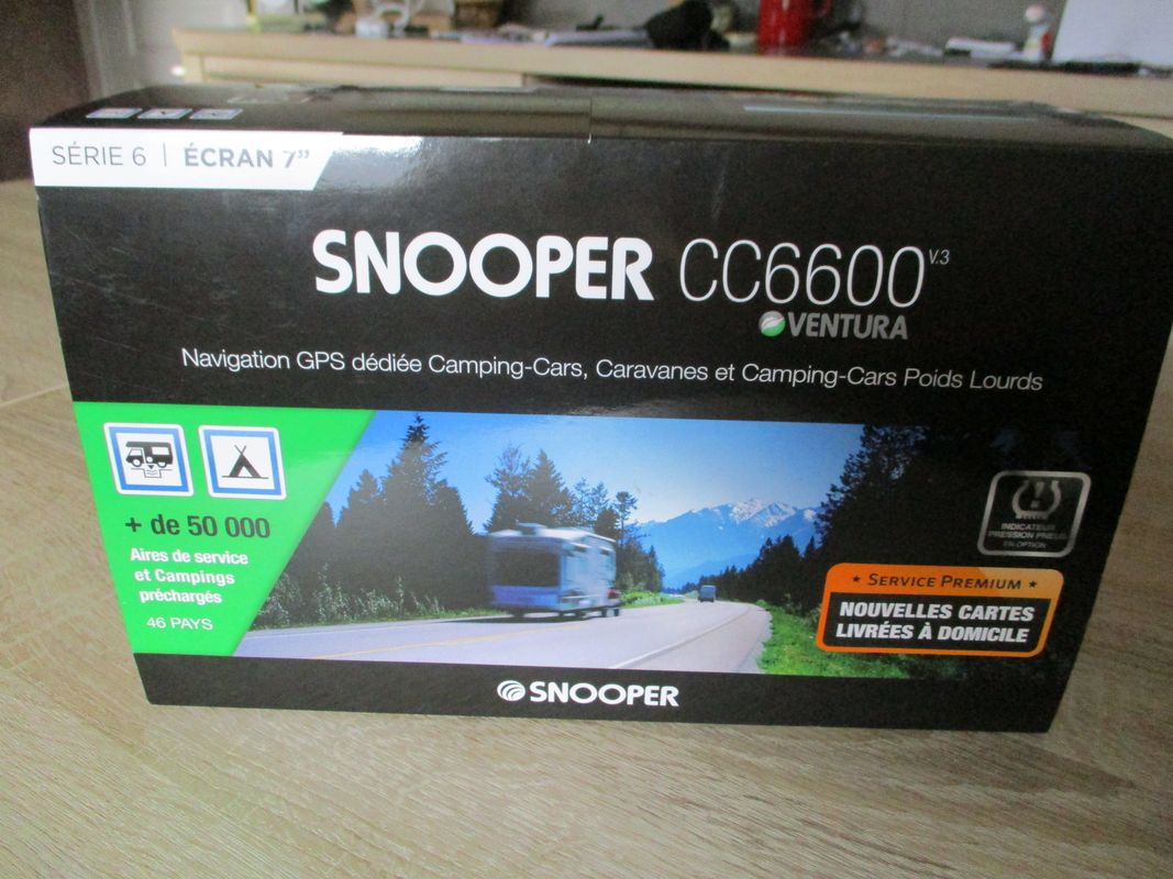 GPS GPS Camping-car CC6600 - Ventura Snooper
