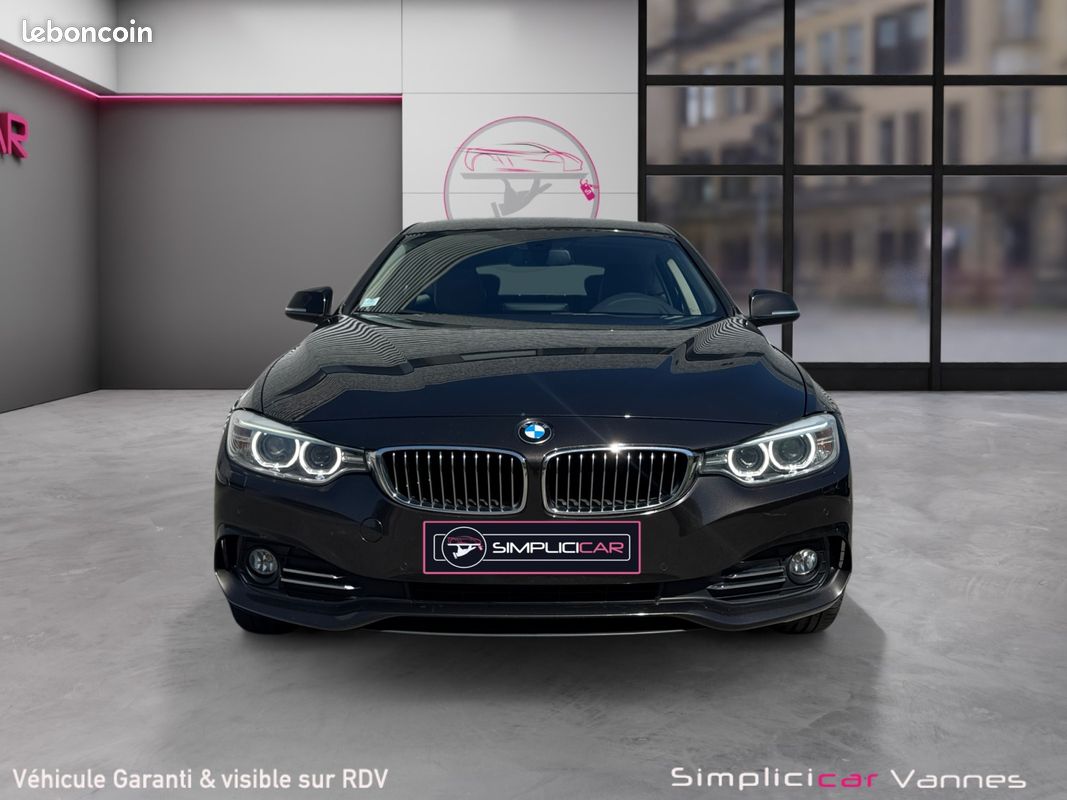 BMW SERIE 4 (F36) GRAN COUPE 420D BVA8 184Ch LUXURY COFFRE ÉLECTRIQUE Garantie 12 mois (image 8)