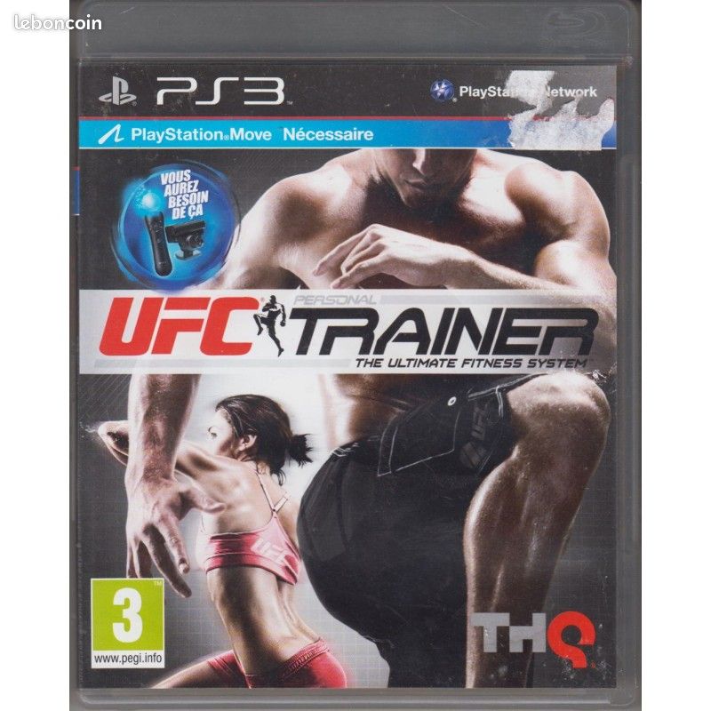 UFC Personal Trainer : The Ultimate Fitness System PS3 – BE – Testé – Envoi 24/48h (image 1)