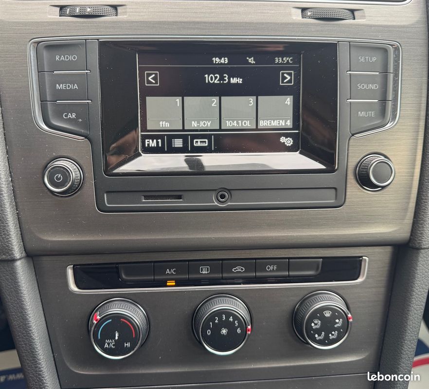 Volkswagen Golf 7 1.4 TSI 122 cv 5 PORTE Véhicule vendu révisé (image 12)