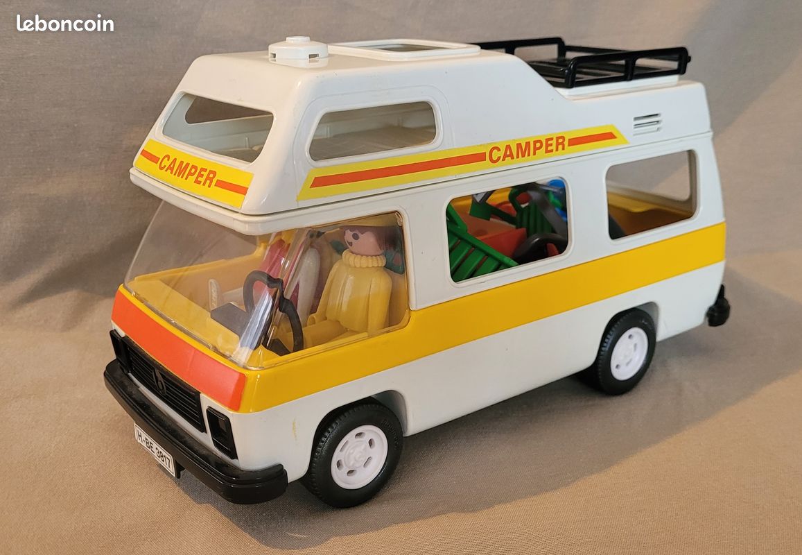 Playmobil camping car vintage Collection