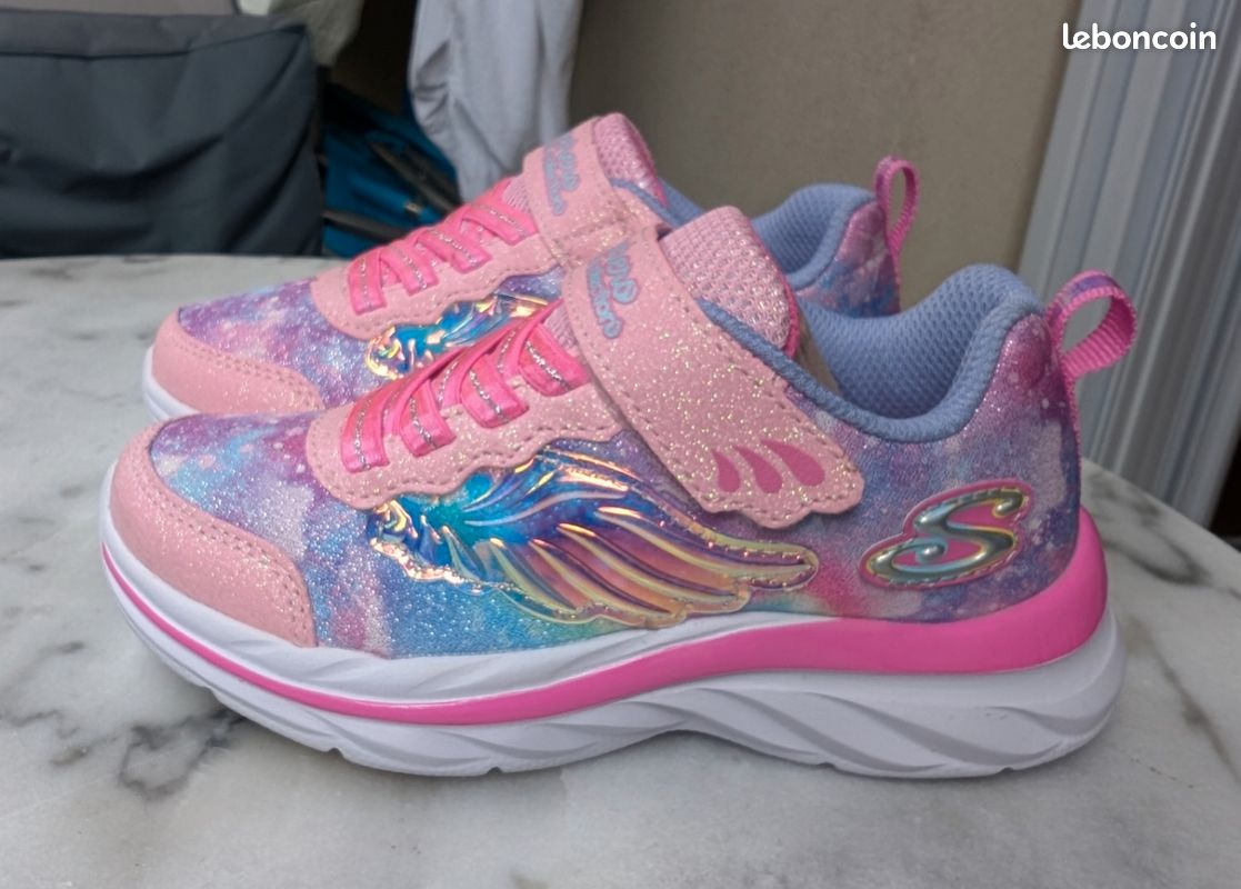 Skechers 302208l Skechers Kids' Quick Kicks-alicorn Wings