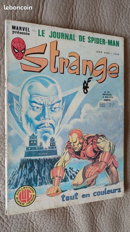 [Réservé] Lot 1 de 10 Marvel Strange Le journal de Spider-Man Collection Super Héros LUG (image 1)