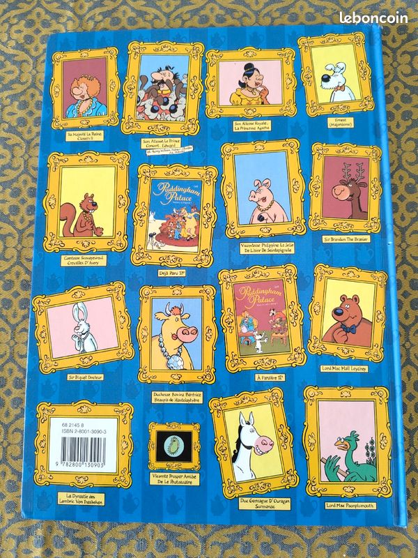ISA - Puddingham Palace " Sourire, ta majesté" - dédicace BD (image 3)