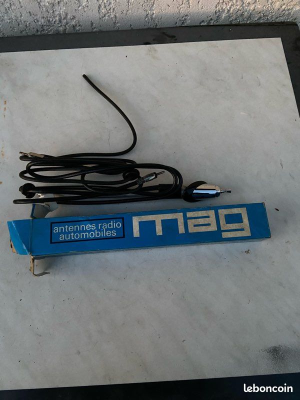 Antenne Télescopique Radio Avec Fiche DIN - Pour Mercedes Classe E W124 - Longueur 88 Cm, Câble 1,5 M