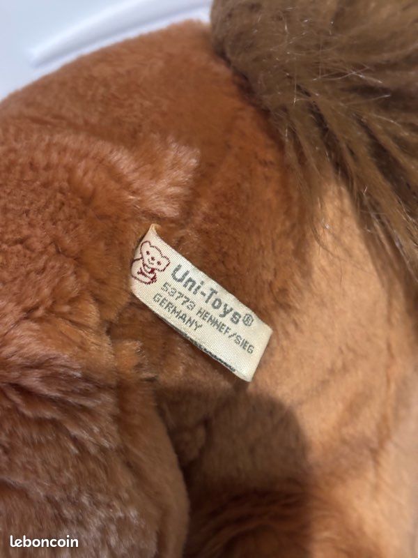 Peluche cheval (grand) unitoys (image 3)