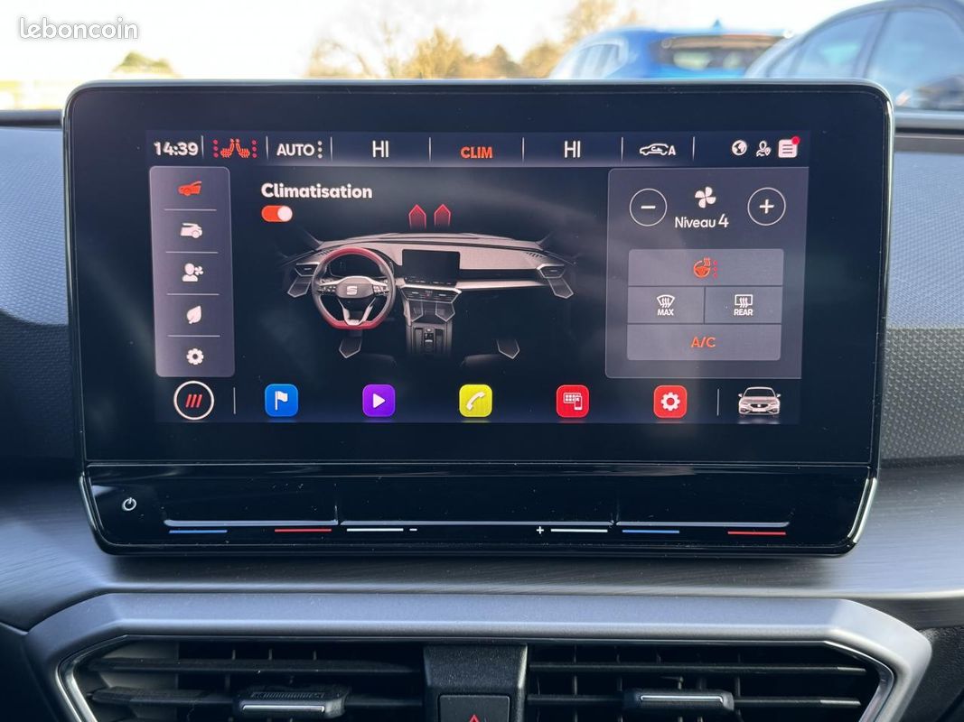 SEAT LEON FR 1.5 TSI 150ch Carplay Camera Acc Lane Assist Siege et Volant Chauffant (image 28)