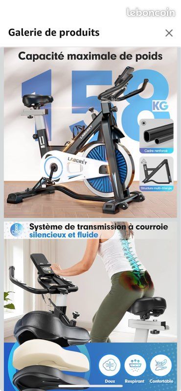 Vélo Labgrey comme neuf sous garantie Sport Plein air