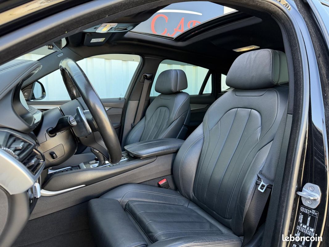 BMW X6 F16 M50d 381ch M PERFORMANCE CARBONE | TOIT OUVRANT | ATTELAGE | CAMERA 360 (image 18)