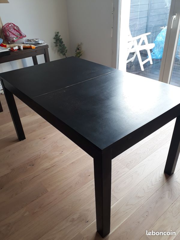 Table IKEA STEFAN LANEBERG avec 2 rallonges (image 9)