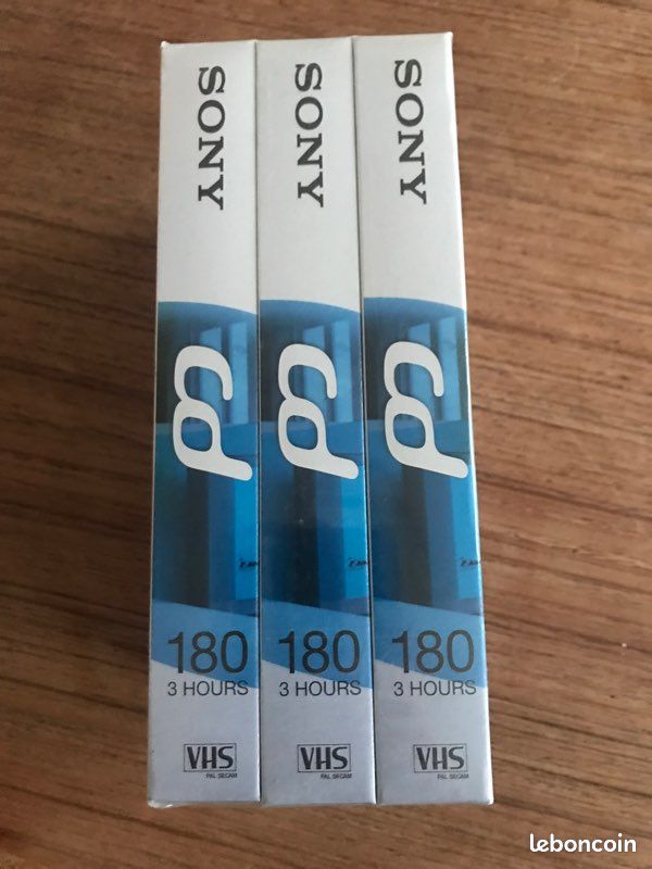 3 VHS Sony Clarity & Durability (image 2)