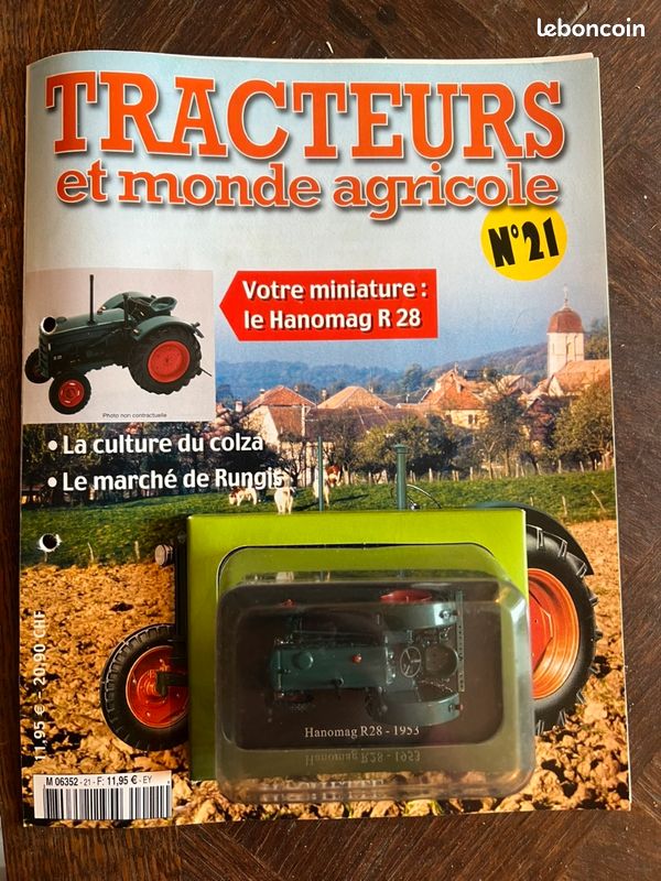 HACHETTE / U.H. E:1/43. Tracteurs et monde agricole. Claas . 2004. Réf