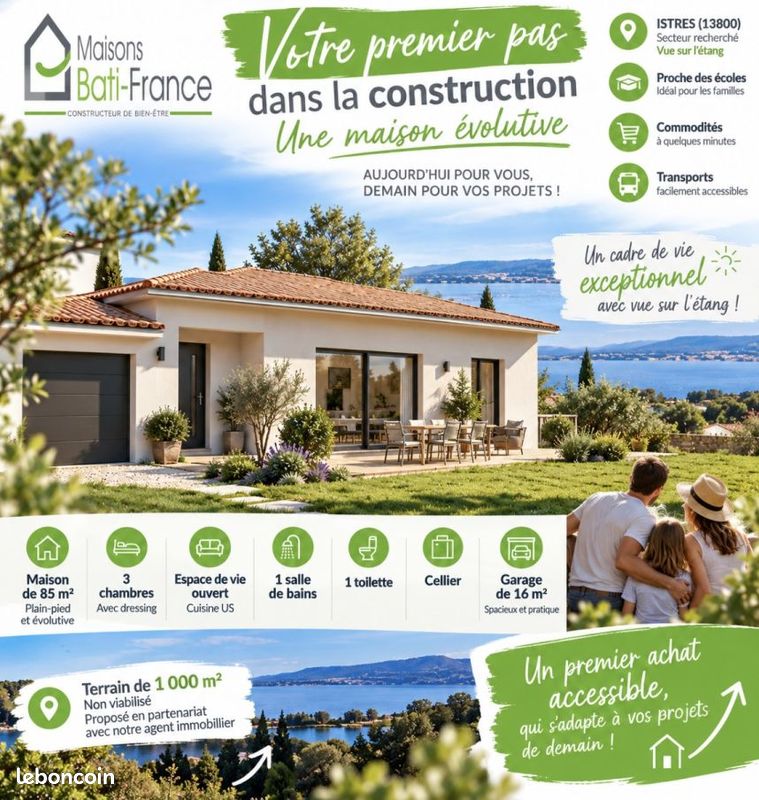 Maison 4 pièces 85 m² · à Istres · 85 m² · 353 900 €