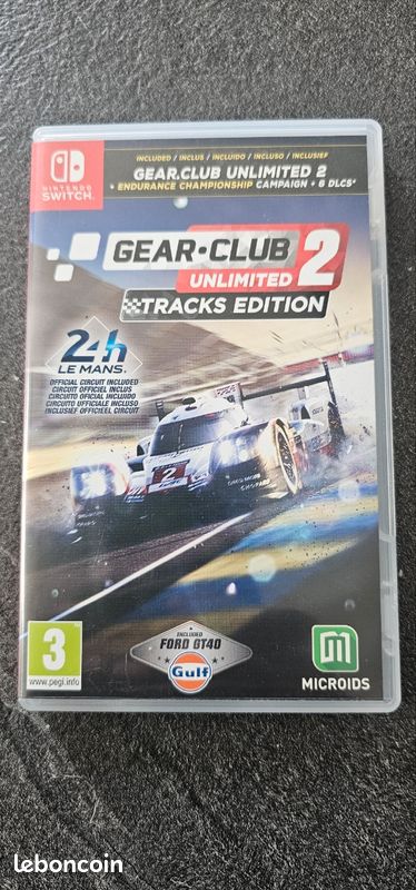 Gear club tracks edition Jeux vidéo