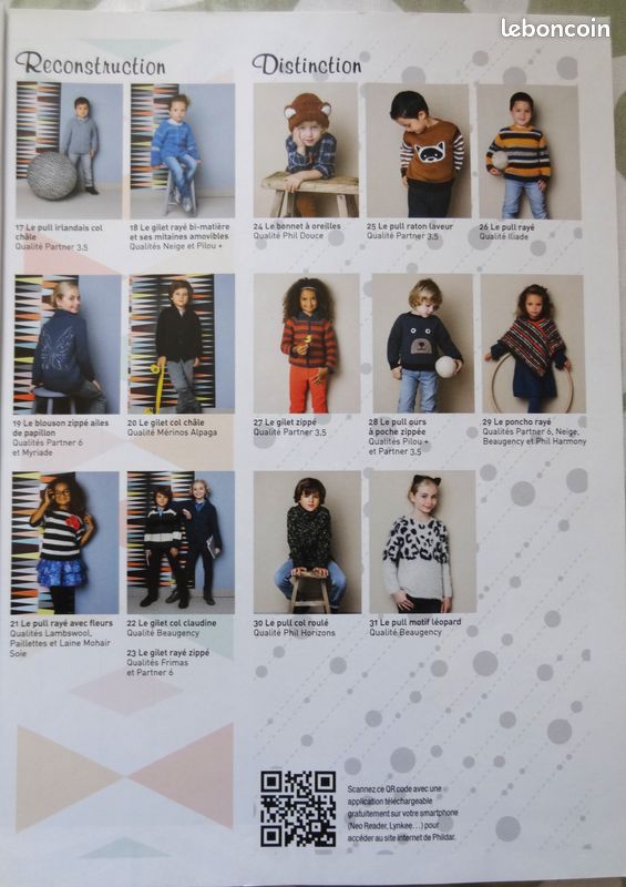 Catalogue Ancien De Laine Et Tricot TRICOTS 76 N°4 - Spécial Modèles Enfants - Occasion