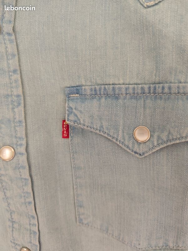 Chemise en jean Levi's homme S (image 4)