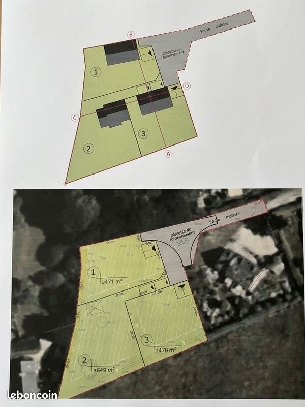PLOMEUR – GRAND TERRAIN À BÂTIR VIABILISÉ 769 m² – 115 000 - PROCHE LA TORCHE · 115 000 €