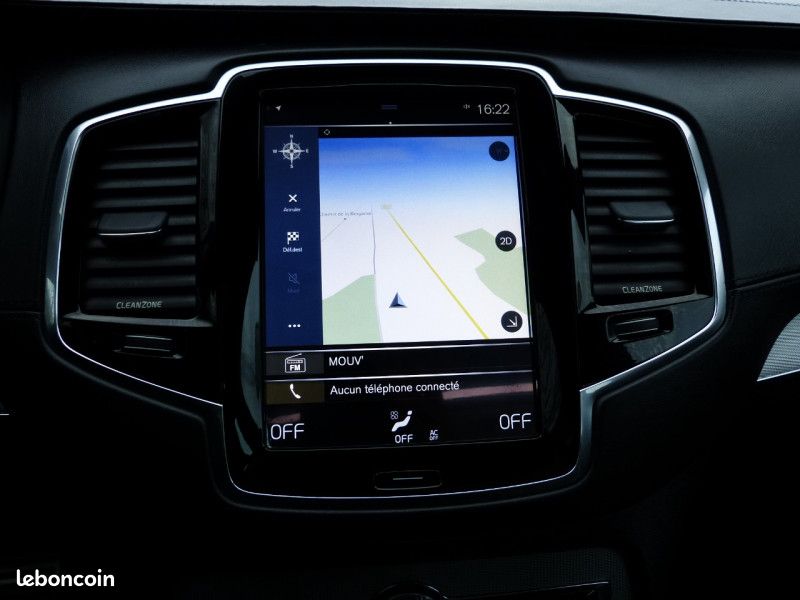 Volvo XC90 D5 AWD 225CH R-DESIGN GEARTRONIC 7 PLACES (image 19)