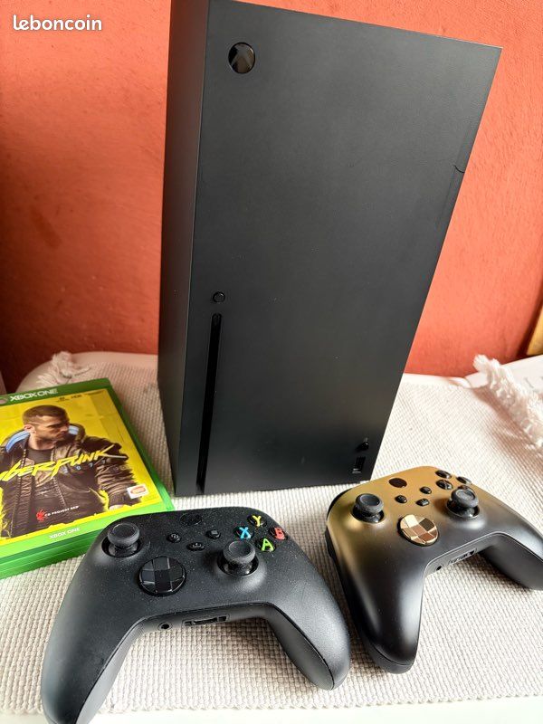 Console Microsoft Xbox Series X - 1 To - Noir - Sous Garantie - Bon état
