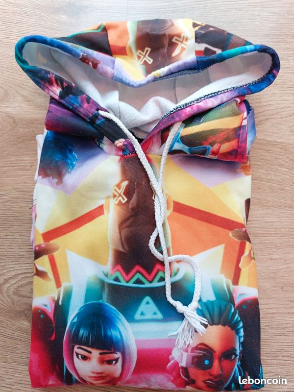 Sweat à capuche Fortnite XS 14 ans Vêtements