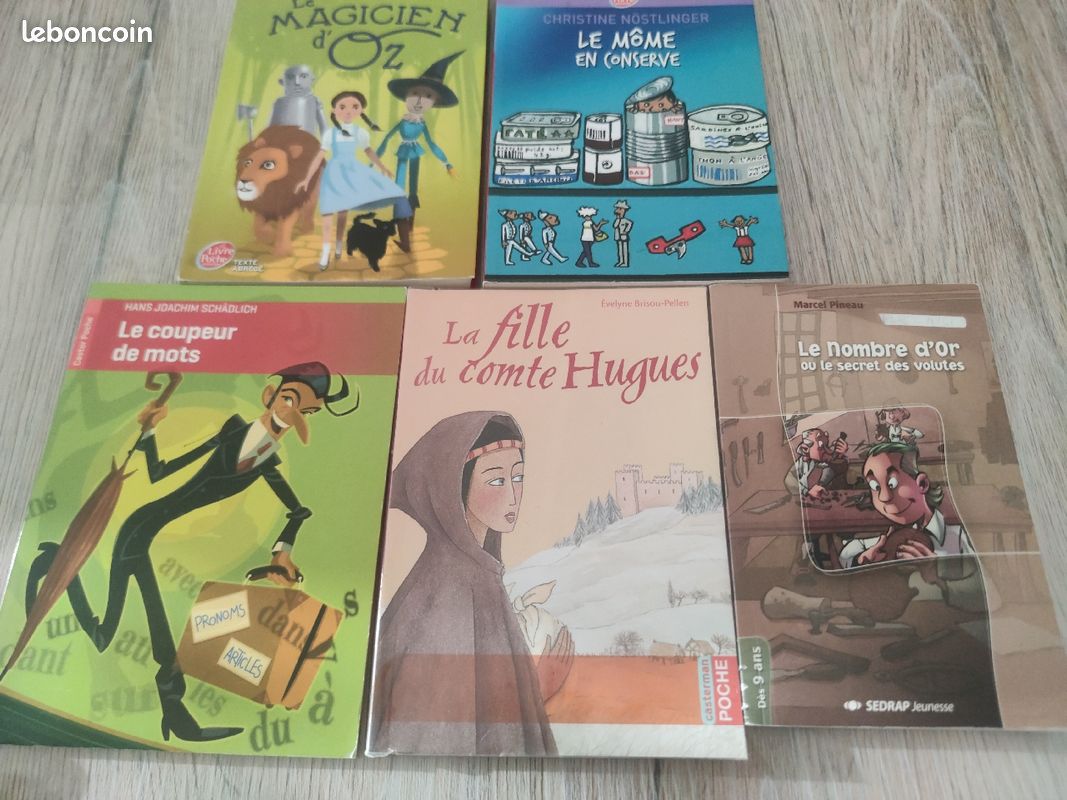 Lot de 5 livres pour enfants (image 1)
