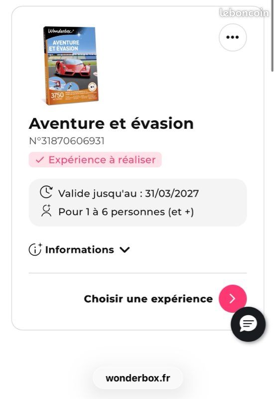 Wonderbox Aventure Évasion (image 3)