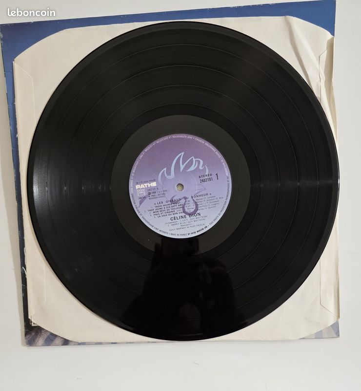 CELINE DION Vinyl 33t. Les Oiseaux Du Bonheur (image 2)