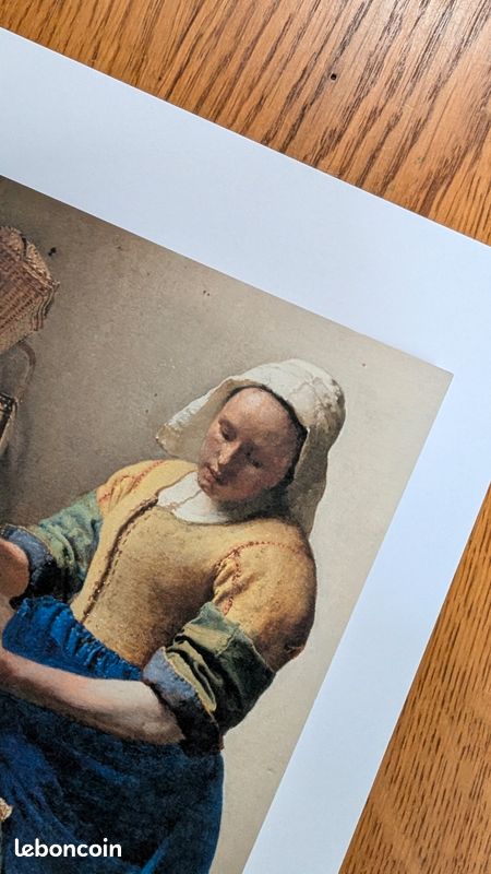 Carton d'Invitation exposition Vermeer Musée du Louvre (image 11)