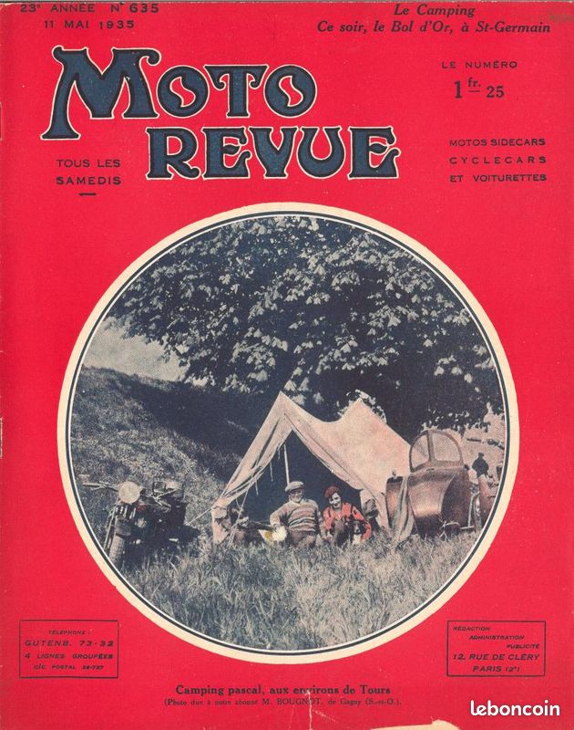 MOTO REVUE 635 - 11 mai 1935 (image 1)