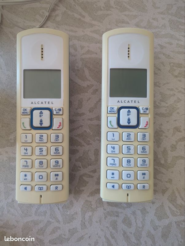 Lot 2 téléphones sans fil Alcatel F230 Duo (image 8)