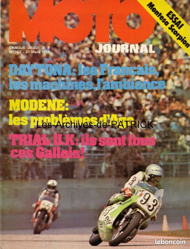 MOTO JOURNAL 162 MONTESA 250 King Scorpion Automix DAYTONA