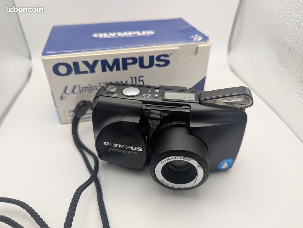 Appareil photo argentique Olympus Mju Zoom 115 – All Weather – Très bon état - Photo, audio & vidéo