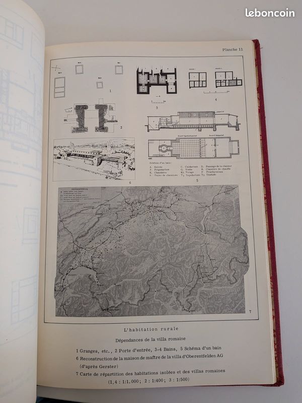 L'EPOQUE ROMAINE EN SUISSE, Cahier 4 dans Répertoire de Préhistoire et d'Archéologie de la SUISSE, 1962 (image 6)