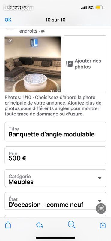 Canapé d’angle maison du monde (image 2)