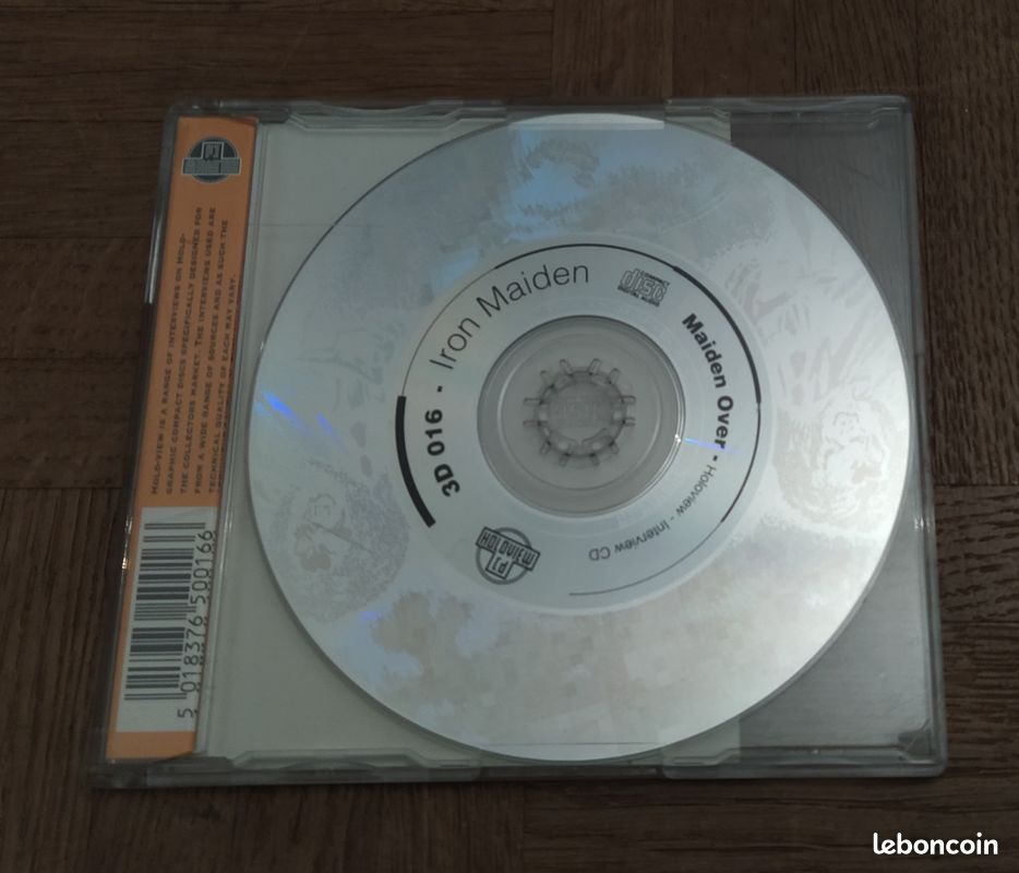 Iron Maiden - Maiden over cd interview holoview (image 2)