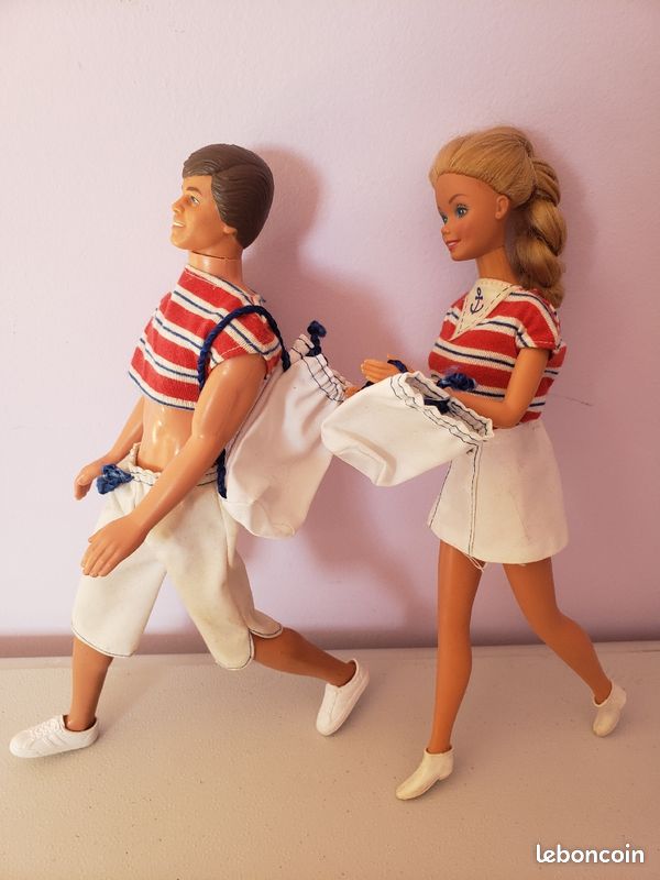 Barbie et Ken "Sea Lovin", vintage 1984 (image 5)
