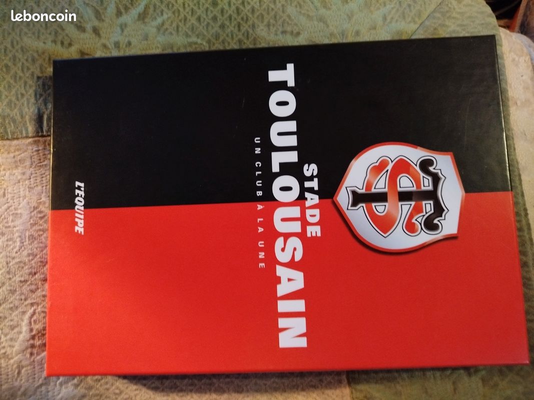 Coffret 1er Maillot Historique Du Stade Toulousain Rugby - Taille L, Rouge, Neuf Avec étiquettes