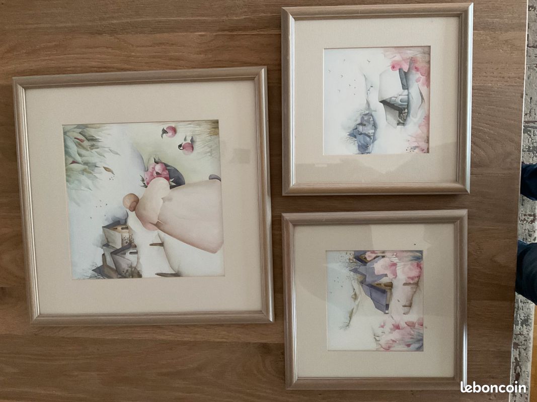 Lot de 3 cadres (image 1)