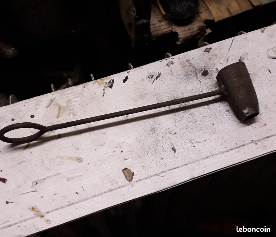 Outil ancien: outil de bourrelier inconnu, cordonnier (image 1)